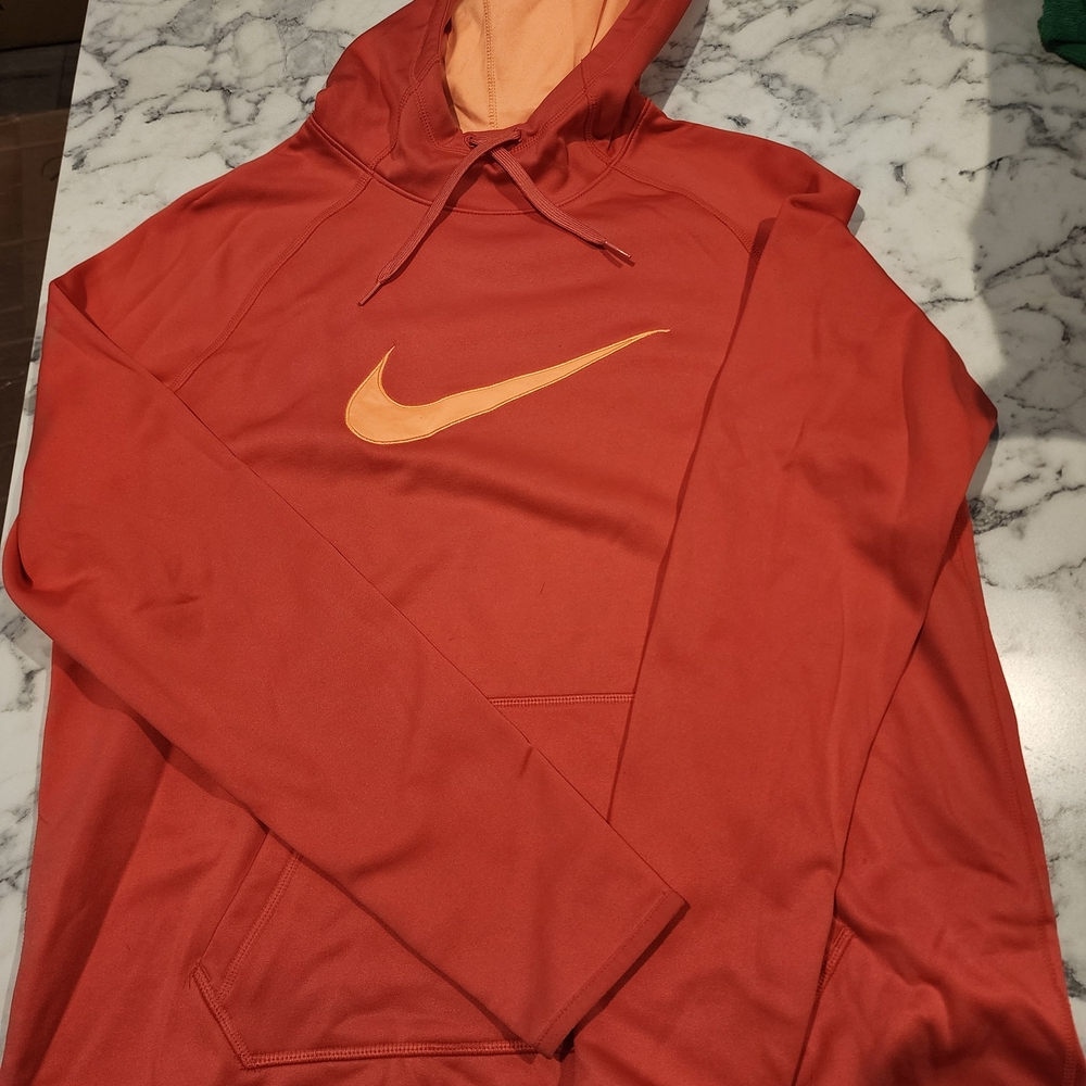 Womens Nike Orange Hoodie